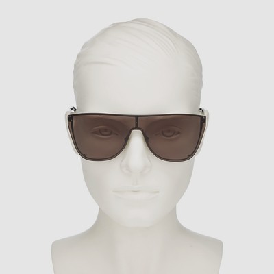 Saint Laurent SL 1-b Mask 001 Black Shield Unisex Sunglasses  display picture 3