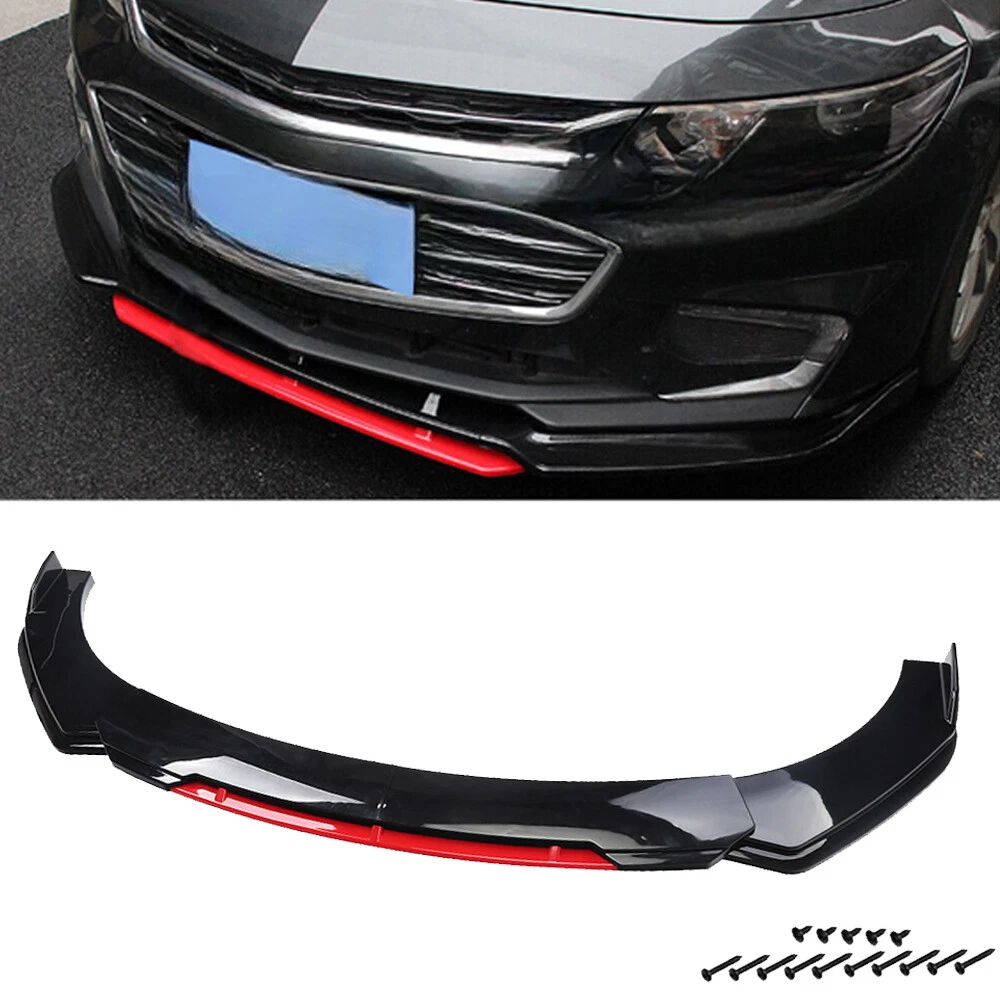 For Chevrolet Equinox Car Front Bumper Lower Lip Red Spoiler Splitter Body  Kit | eBay