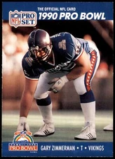 Gary Zimmerman #425 1990 Pro Set