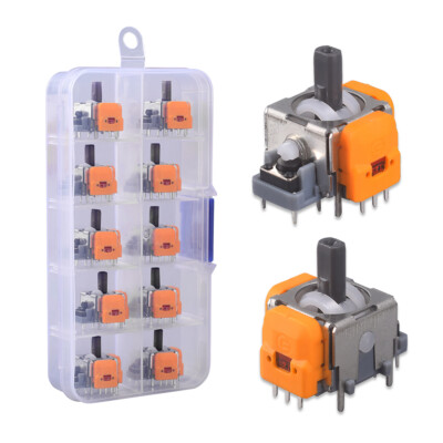 10Pcs 3D Hall Effect Joystick High Precision Game Machine Hand Switch for PS4/5 