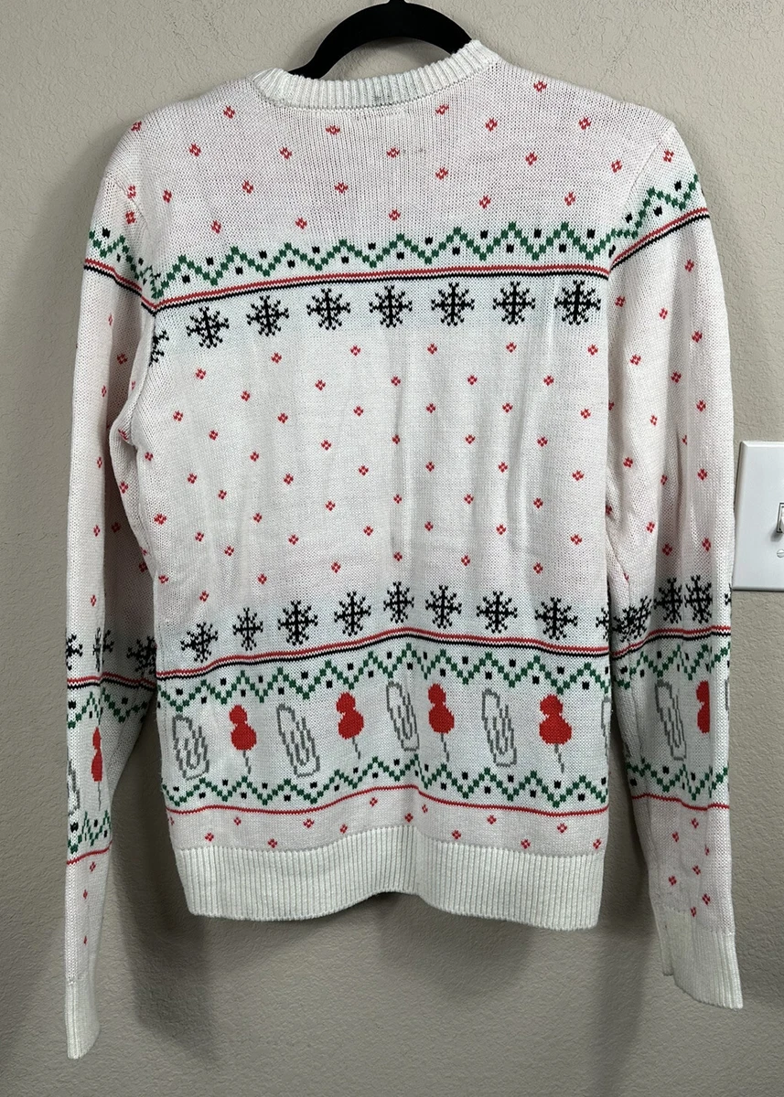 The Office Ugly Christmas Holiday Sweater Adult Medium Dunder