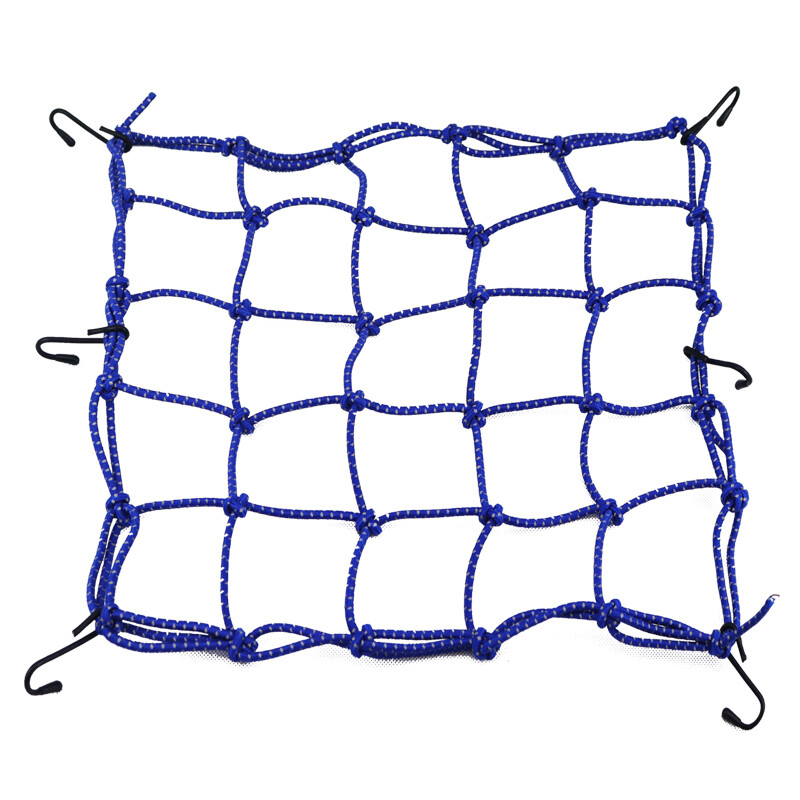 Motorcycle Bike Rear Rack Transport Bungee Cord Cargo Net Ho