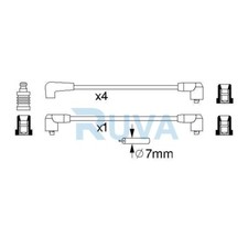 Fits Austin Mini 1967-1992 Rover Mini 1990-2001 Ruva Ignition Leads