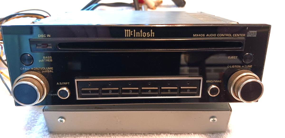 McIntosh CDプレーヤーMX406中古 ☆マッキントッシュ！Mcintosh MX406S 名機！1DIN CDプレーヤー
