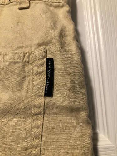 Dolce& Gabbana men's linen shorts size:40 - Picture 5 of 8