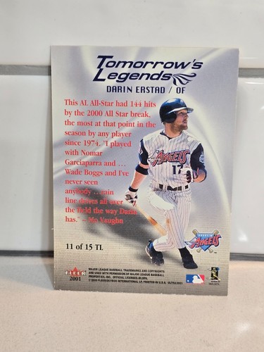 2001 Fleer Baseball Ultra, Greats of the Game, Triple Crown, Platinum You Pick! - Picture 103 of 257