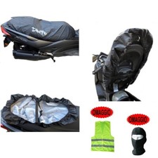PER APRILIA AS 125 R  TELO COPRISELLA FELPATO IMPERMEABILE ANTIGRAFFIO TG. XL 1