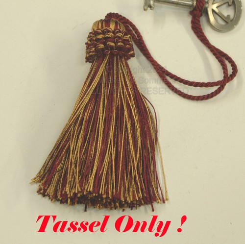 Victor Victrola Key Tassel ~ Matches Victrola Cabinets VV-XI,XIV,XVI,XXV, Type A