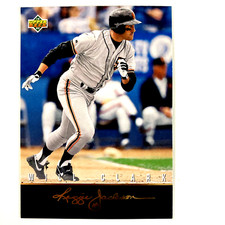 Will Clark 1993 Upper Deck Clutch Performers #6 MLB San Francisco Giants