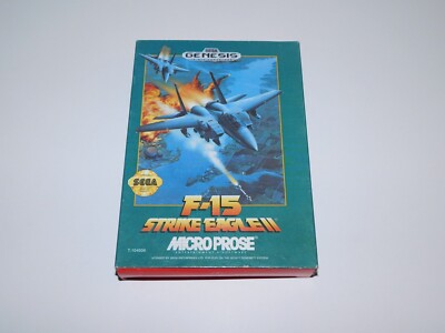 F-15 Strike Eagle 2 Cib - Sega Gênesis Mega Drive F-15 Strike Eagle 2 Cib - Sega Gênesis Mega Drive