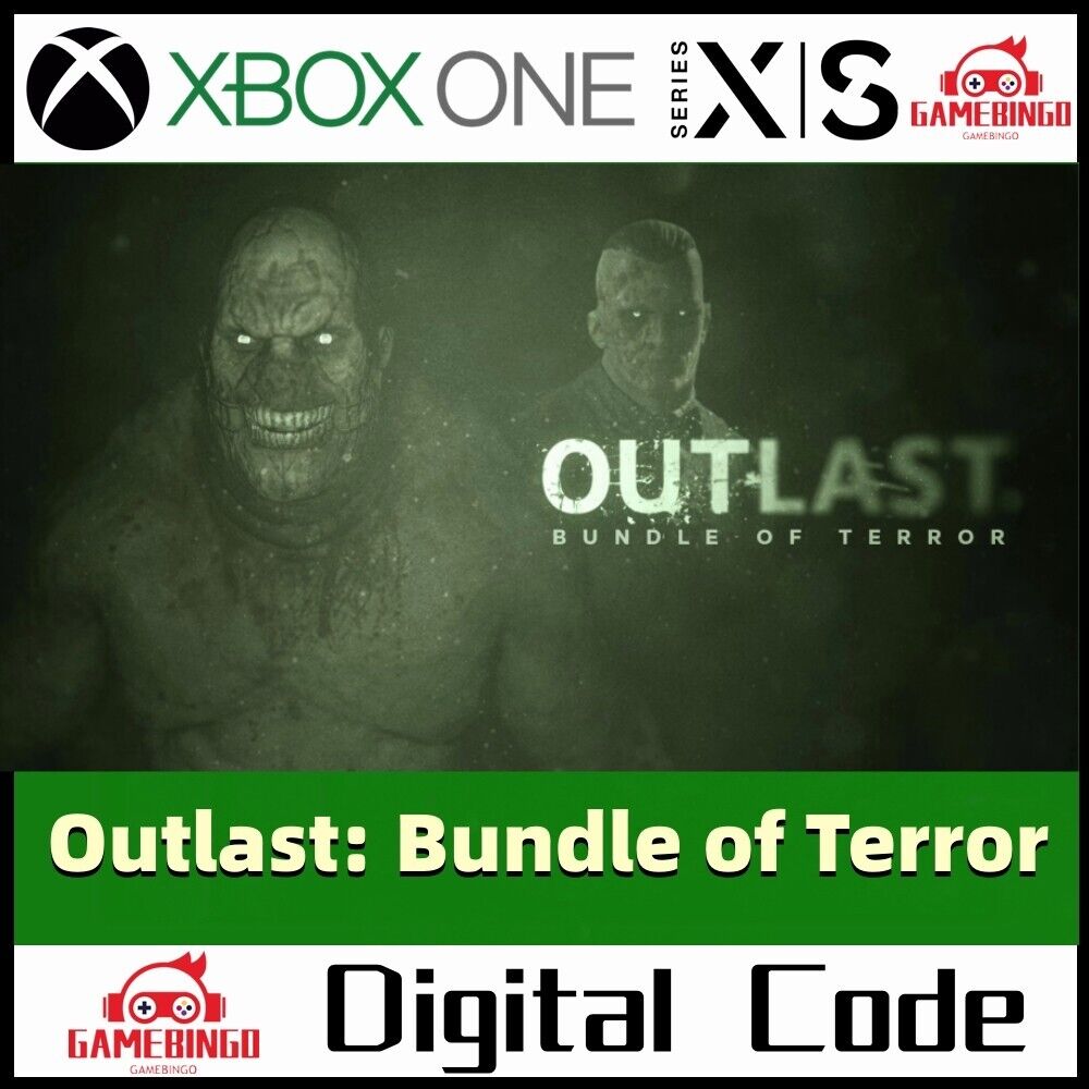 Jogo Outlast: Bundle of Terror - Xbox 25 Dígitos Código Digital