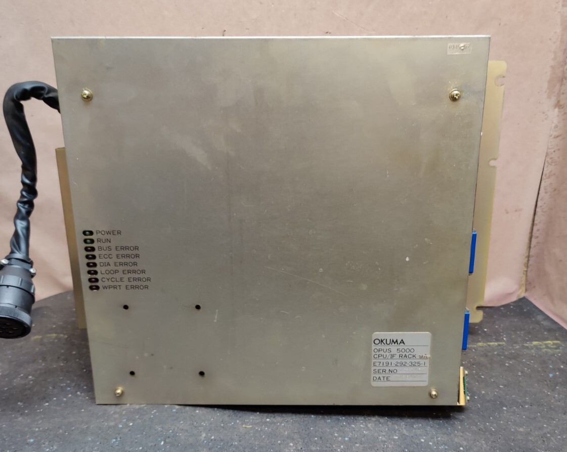OKUMA OPUS 5000 CPU/IF PACK 9A E7191-292-325-1 | eBay OKUMA OPUS 5000 CPU/IF PACK 9A E7191-292-325-1 | eBay