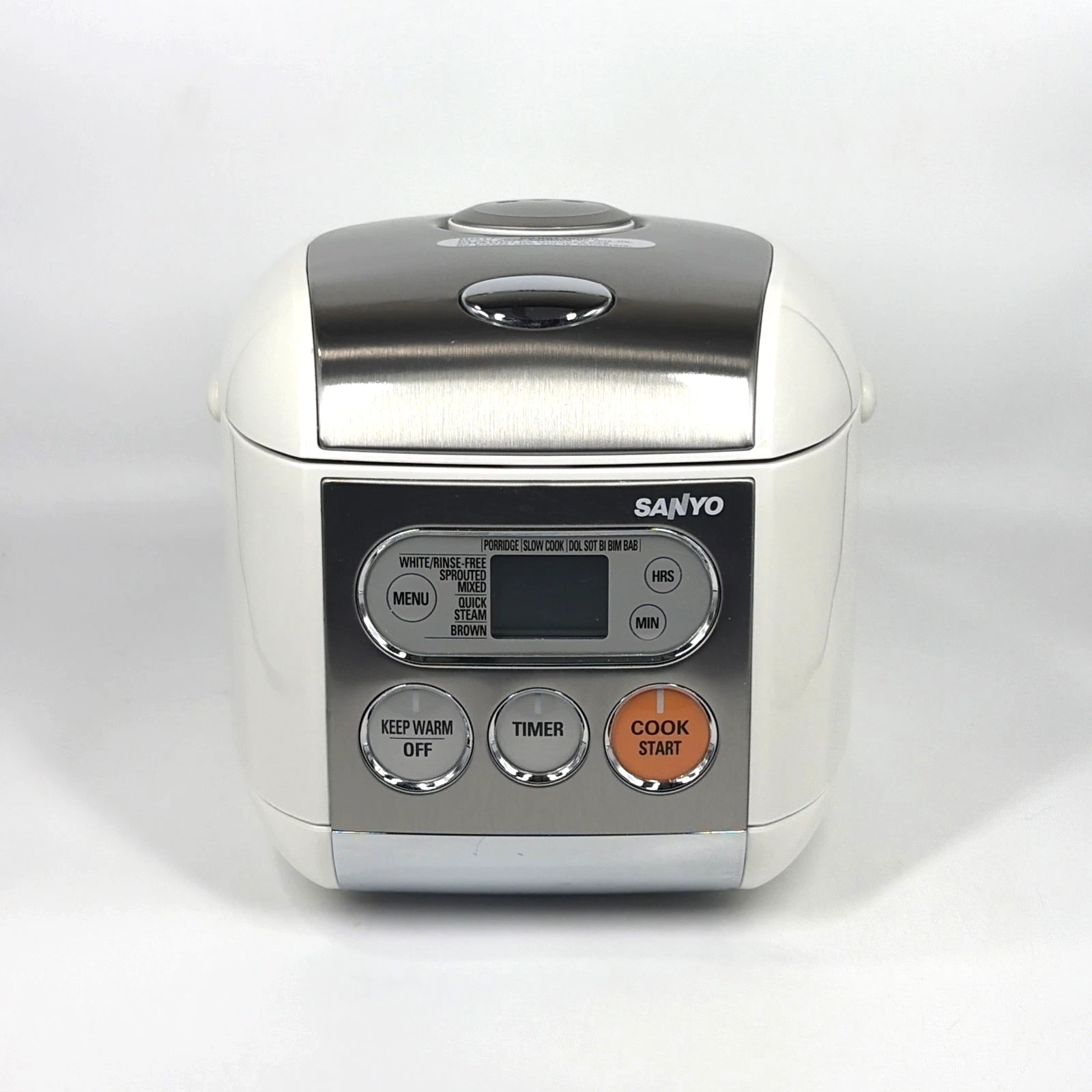 Sanyo Rice Cooker Warmer ECJ-F50S Electric 5 Cup Micro-Computerized - Tested