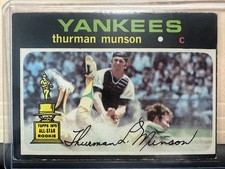1971 Topps Thurman Munson #5 All-Star Rookie EX-VG