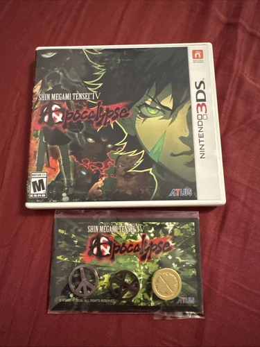 Shin Megami Tensei IV: Apocalypse (Nintendo 3DS, 2016) *CIB WITH BONUS PINS!* - Picture 1 of 6