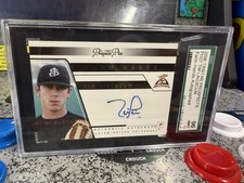 2006 Tristar Prospects Tim Lincecum #FH27 Farm Hands Autograph Auto SGC 9 (96)