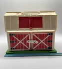 Vintage Fisher-Price Little People Play Farm Barn 1986 Original Barn Only