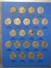 Jefferson Nickel Collection 1938 to 1961, Complete Set 65 Coins Whitman no. 9009 — photo 3