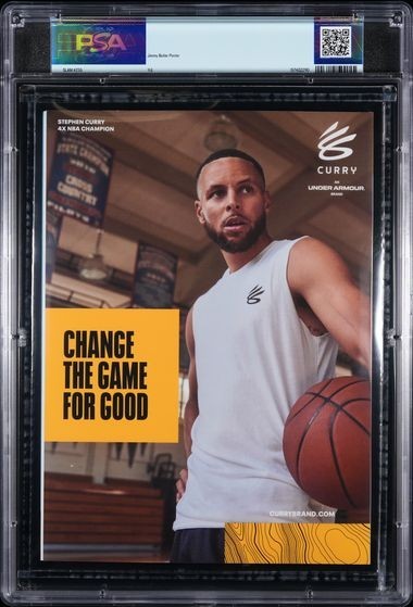 Luka Doncic Los Angeles Lakers 2025 Gold Metal Slam #255 Magazine /94 PSA 9.6 view 2