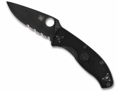 Spyderco Tenacious FRN Folding Knives C122PSBBK Fast Ship