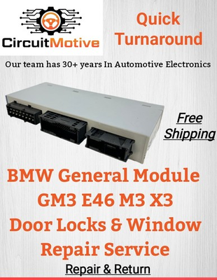 #ad #ad BMW Central Locking Window Repair GM3 Module SERVICE REPAIR E46 x3 m3 330 325 $215.00