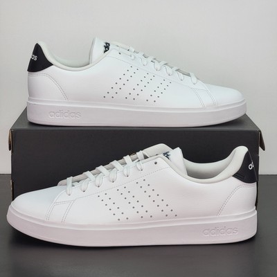 Adidas Advantage Men's Size 13 Athletic Shoes White Black