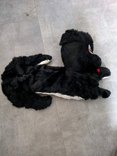 Vintage Plush Dog Child's Nightdress Case