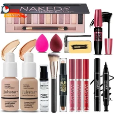 All in One Makeup Kit for Women Full Kit, Makeup Set 12 Colors Eyeshadow, Founda