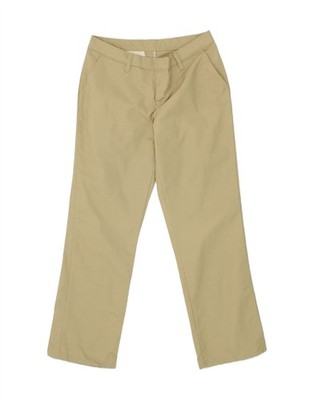 Dickies Damen gerade Chinohose US 10 Large W34 L31 beige neu mit Etikett 19