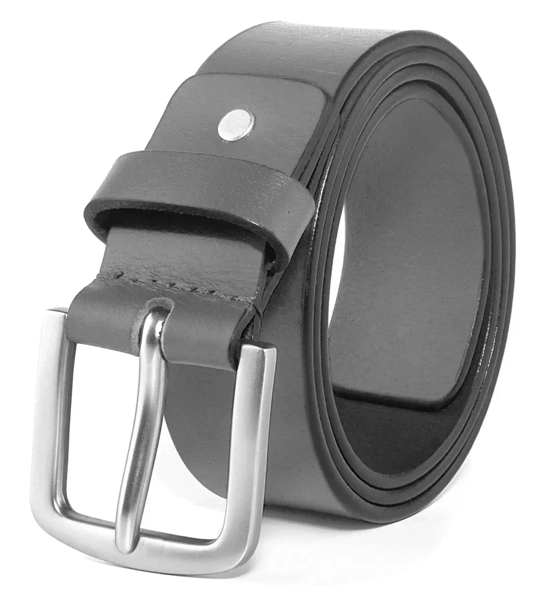Gray Leather Belts for Men for sale | eBay Gray Leather Belts for Men for sale | eBay