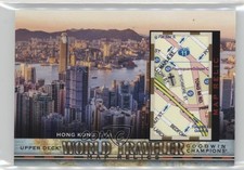 2019 Upper Deck Goodwin Champions World Traveler Map Relics Hong Kong 03xg