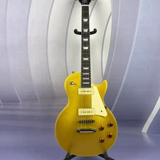 Rosewood fingerboard P90 pickup Gold powder standard electric guitar