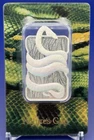 2024 PAMP Suisse Natures Grip Green Anaconda Snake 1 oz Holographic Silver Bar