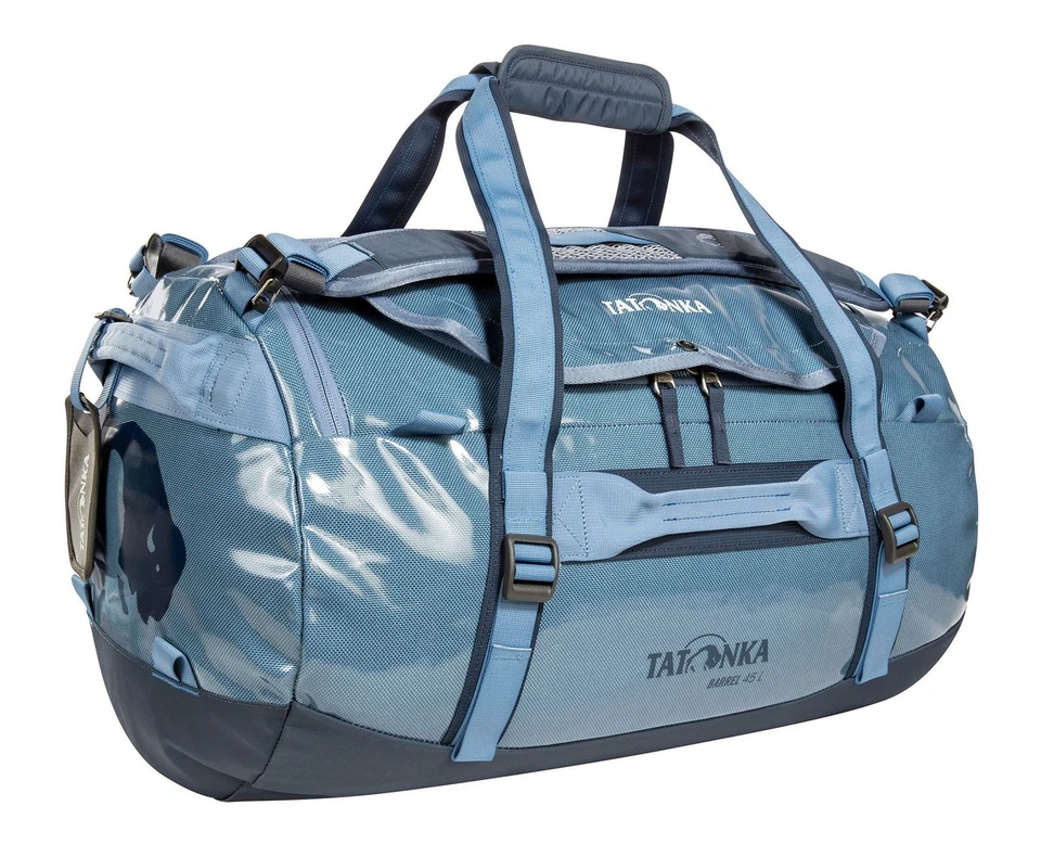 TATONKA Barrel S Reisetasche Rucksack Tasche Elemental Blue blaugrau dunkelblau - Bild 3 von 4
