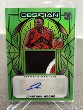 Jonathan Mogbo RPA Electric Etch Green FLOOD /25 2024-25 Obsidian Patch Auto