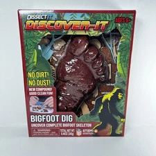 NEW Dissect It Bigfoot Science Kit Excavation for Kids STEM Learning Big Foot
