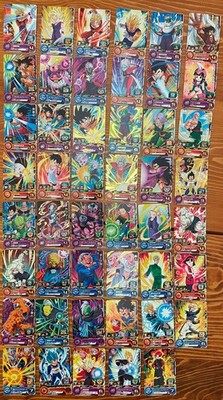 Lot 47 Karten Super Dragon Ball Heroes Meteor Mission 4 MM4 Sdbh Original Jap
