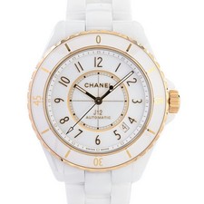CHANEL J12 38Mm H9540 White Case Size 38mm Men's Used Watch #31031