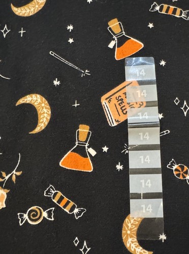 CARTER'S Big Girls Black Halloween Themed Leggings NWT Size 14 Retails $16 - Picture 2 of 6