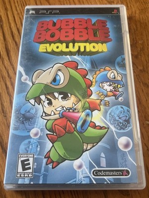 Bubble Bobble Evolution Sony PSP Playstation Portable CIB W Comlete W Manual
