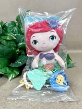 Disney Baby Ariel: The Little Mermaid Teether Activity Rattle Toy w/ Wiggly Tail