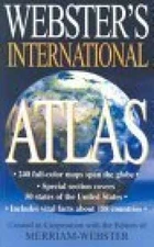 Webster's International Atlas - Paperback, by Merriam-Webster - Acceptable n