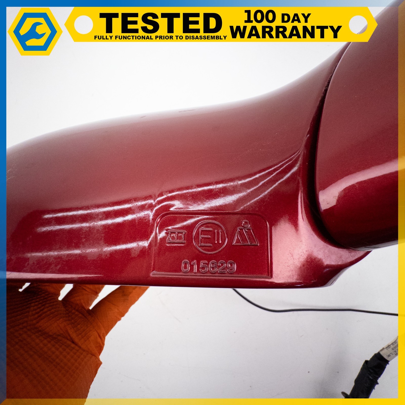 Chevrolet Corvette 2005-2013 Front Right Side mirror Red
