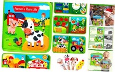 Montessori Busy Book for Toddlers 1-3 - Farm Animal 2026 - Farm Animal Busy Book