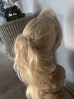 Golden Blonde Updo Wig/ Hi Lights And Bangs/ Drag Wig — photo 4