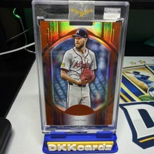 Topps Chris Sale #41 Atlanta Braves Orange Parallel /25 MLB 2025