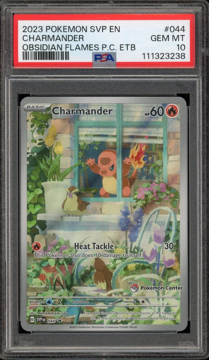 Charmander Pokémon TCG Professional Sports Authenticator (PSA