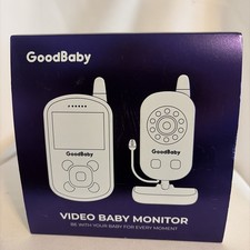 GoodBaby UU24V Video Baby Monitor with Camera and Audio New In Box