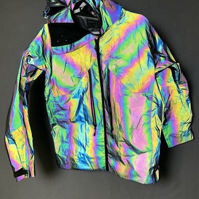 Vollebak BLACK SQUID Jacket ~ Size Medium Super-reflective Waterproof w/ Pockets