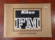 NIKON FM INSTRUCTION BOOK/227342